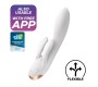 Satisfyer DUBULS FLEX VIBRATORS AR APP WHITE