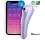 Satisfyer DUĀLAIS PRIEKA VIBRATORS AR APP LILAC