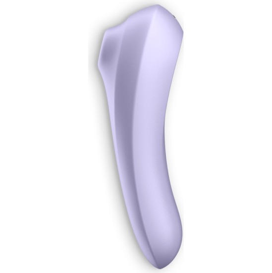 Satisfyer DUĀLAIS PRIEKA VIBRATORS AR APP LILAC