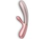 Satisfyer KARŠTAS LOVER VIBRATORIAUS SU APP PINK – DARK PINK