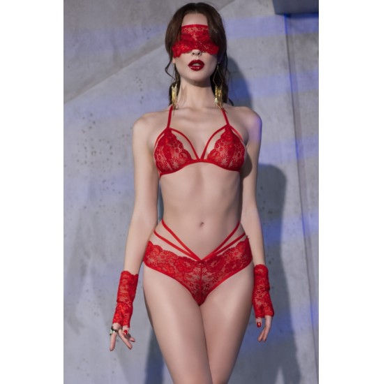 Chilirose CONJUNTO CR-4608 VERMELHO - 36 S