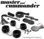 Crushious MASTER & CUMMANDER 11 DAĻU BONDAGE KOMPLEKTS