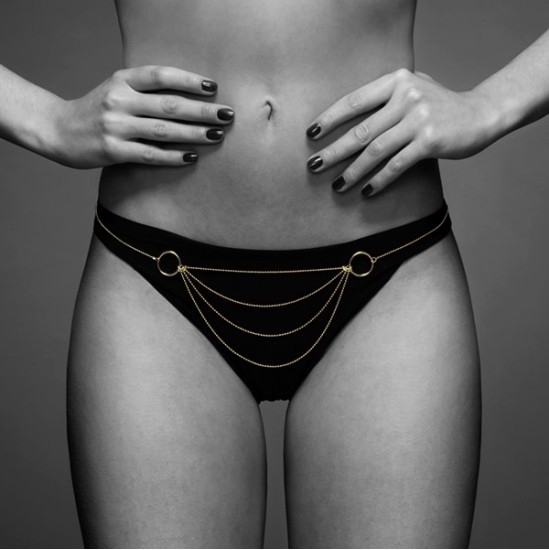 Bijoux Indiscrets THE MAGNIFIQUE COLLECTION BODY CHAIN CULOTTE GOLDEN