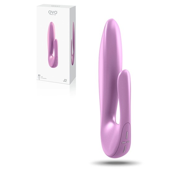 OVO J2 RECHARGEABLE VIBRATOR PINK