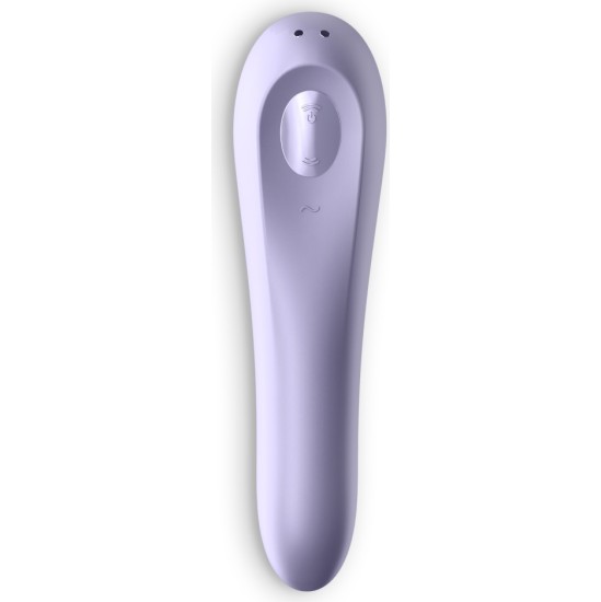 Satisfyer DUĀLAIS PRIEKA VIBRATORS AR APP LILAC