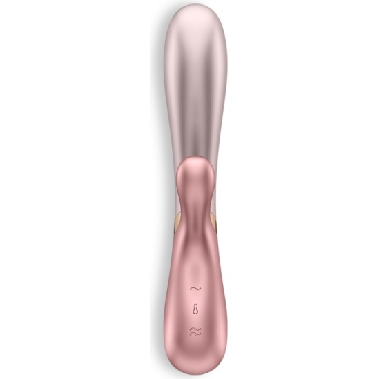 Satisfyer ВИБРАТОР HOT LOVER С ПРИЛОЖЕНИЕМ РОЗОВЫЙ - ТЕМНО-РОЗОВЫЙ