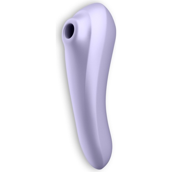 Satisfyer DUĀLAIS PRIEKA VIBRATORS AR APP LILAC