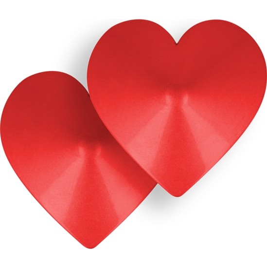 Ohmama Fetish RED HEART NIPPLE COVERS