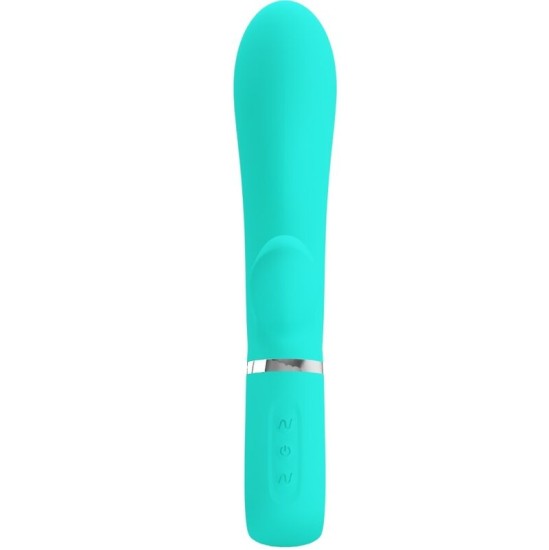 Pretty Love Flirtation PRETTY LOVE — TOMAS DAUDZFUNKCIJAS G POTKA VIBRATORS AQUA GREEN