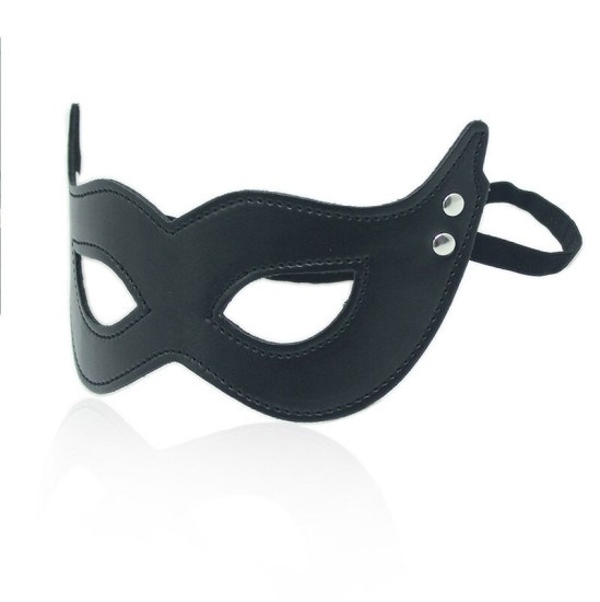 Ohmama Masks OHMAMA FETISH - PU KAUKĖ SU spaustukais