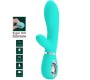 Pretty Love Flirtation PRETTY LOVE – THOMAS MULTIFUNCTION G-SPOT VIBRATOR AQUA GREEN