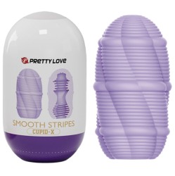 Pretty Love Male PRETTY LOVE - SMOOTH STRIPES CUPID MASTURBATOR EGG