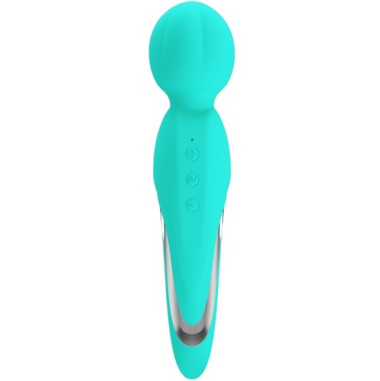 Pretty Love Flirtation PRETTY LOVE - WALTER VIBRATOR WAND AQUA GREEN