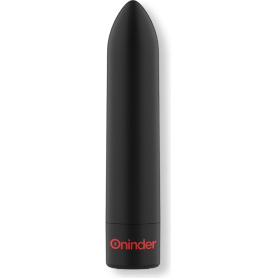 Oninder BERLIN BULLET VIBRATOR BLACK 9 MODES 8,5 X 2 CM – NEMOKAMA PROGRAMĖ