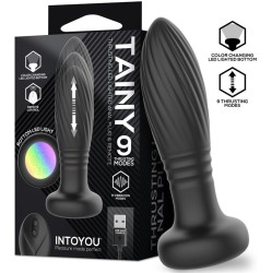 Intoyou Tainy Thrusting Led Lighted Anal Plug with Remote Control