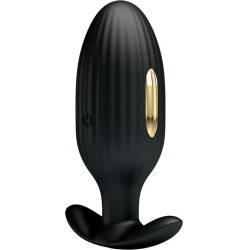 Pretty Love Bottom PRETTY LOVE - JEFFERSON APP CONTROLLED ANAL PLUG BLACK