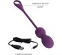 Pretty Love ELVIRA KEGEL BALLS APP REMOTE CONTROL PURPLE