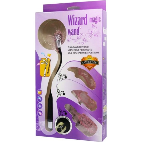 Baile Stimulating BAILE - WIZARD MAGIC WAND STIMULATOR WITH VIBRATION