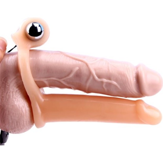 Chisa Dzimumlocekļa uzmava ar vibrāciju 15,5 cm Mīkstums