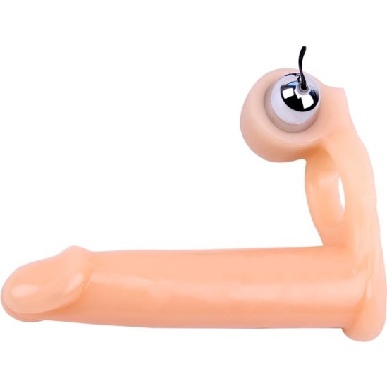 Chisa Dzimumlocekļa uzmava ar vibrāciju 15,5 cm Mīkstums