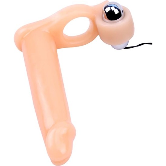 Chisa Dzimumlocekļa uzmava ar vibrāciju 15,5 cm Mīkstums