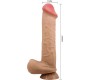 Pretty Love High Grade PRETTY LOVE - BĪDĀMĀS ĀDAS SĒRIJA REĀLISTS DILDO AR BĪDĀMĀM ĀDAS SŪCĒŠANAS GĀZES MĪSTA 26 CM