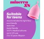 Crushious MINERVA XS MENSTRUAL CUP WITH POUCH