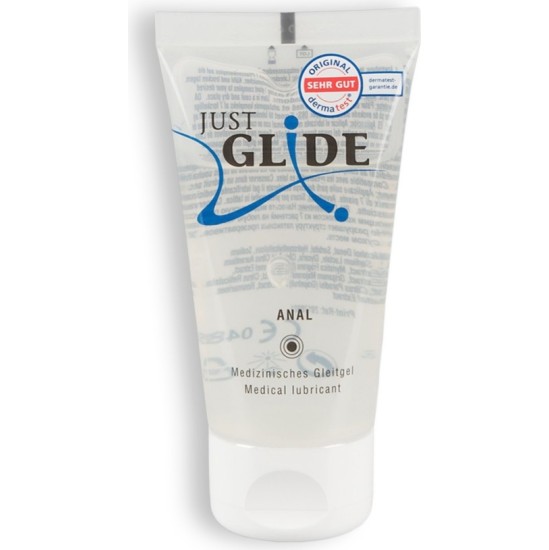 Just Glide ANAL WATER BASED LUBRICANT 50ML