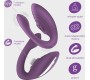 Crushious PLEASURISER RECHARGEABLE VIBRATOR WITH REMOTE CONTROL AND FREE WATERBASED LUBRICANT