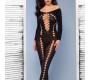 Chilirose CATSUIT CR-4646 PRETO - 36-38 S/M