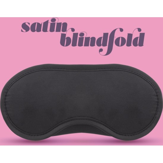 Crushious SATIN BLINDFOLD BLACK