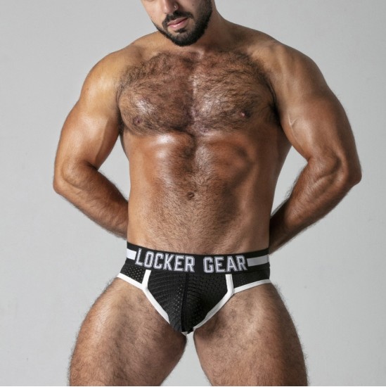 Locker Gear CUECA PUSH IT BRANCA - 44 XXL