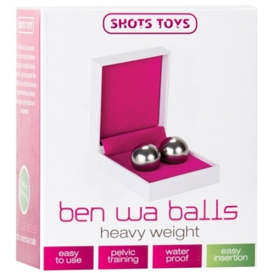 Shots Toys BEN WA BALLS HEAVY WEIGHT