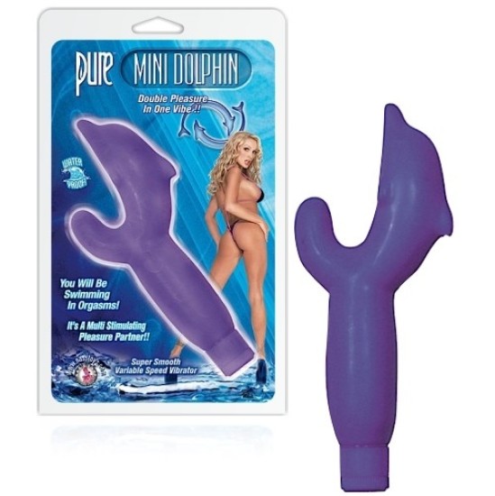 Nasstoys MINI DOLPHIN VIBRATOR PURPLE