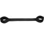 Ouch! SPREADER BAR WITH CUFFS BLACK