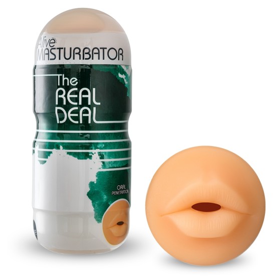 Alive THE REAL DEAL MASTURBATOR MOUTH