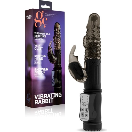 GC VIBRATING RABBIT VIBRATOR BLACK