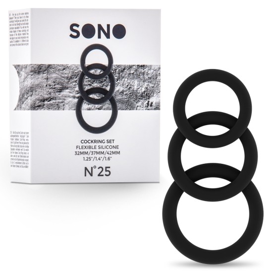 Sono N?25 COCKRING SET BLACK