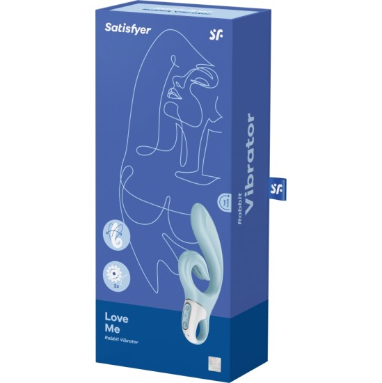 Satisfyer LOVE ME VIBRATOR BLUE