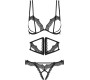 Obsessive BRAVELLE OBSSESSIVE SET BLACK - 36-38 S/M