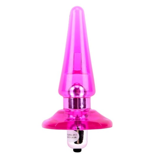 Chisa Vibrating Butt Plug Nicoles 2.5 x 3.2 cm Pink