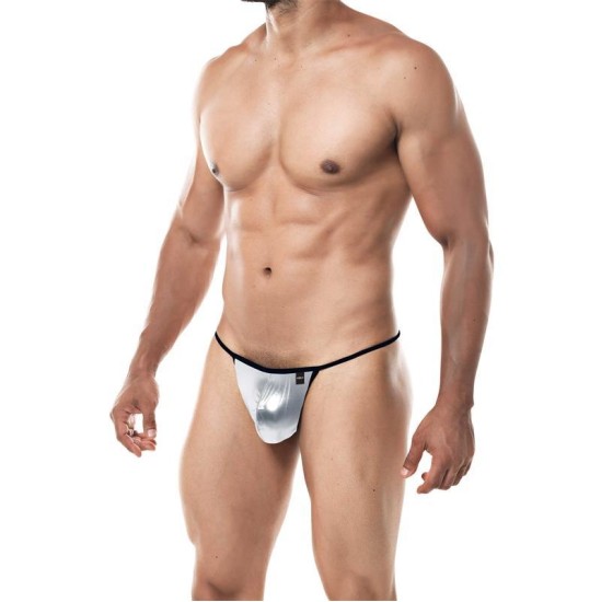 Cut4Men Skai Silver G-string stringid Suurus XL