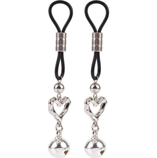 Chisa Se uelo Heart Echo Nipple Clamps