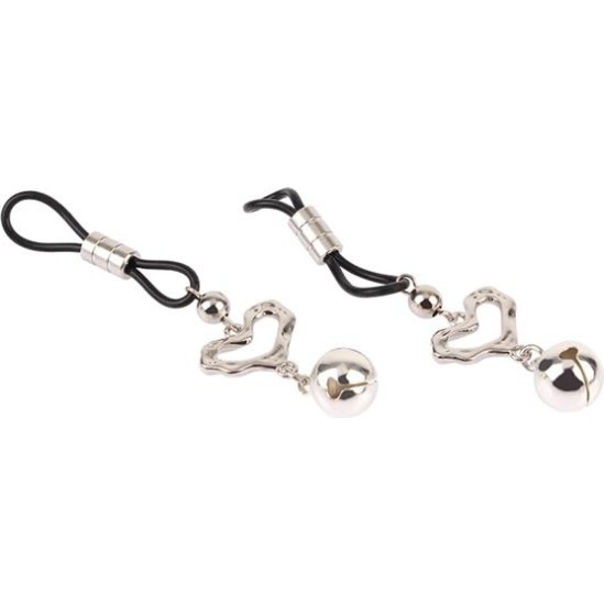 Chisa Se uelo Heart Echo Nipple Clamps