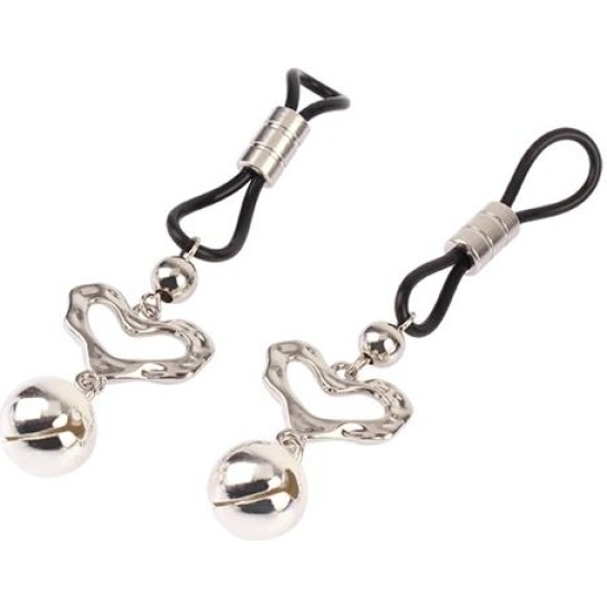 Chisa Se uelo Heart Echo Nipple Clamps