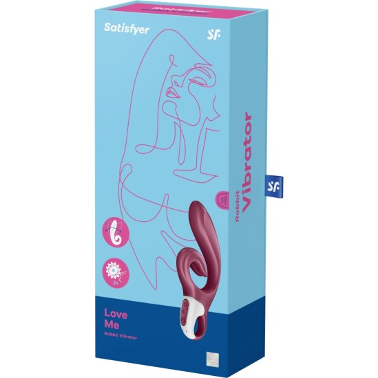 Satisfyer LOVE ME VIBRATOR RED