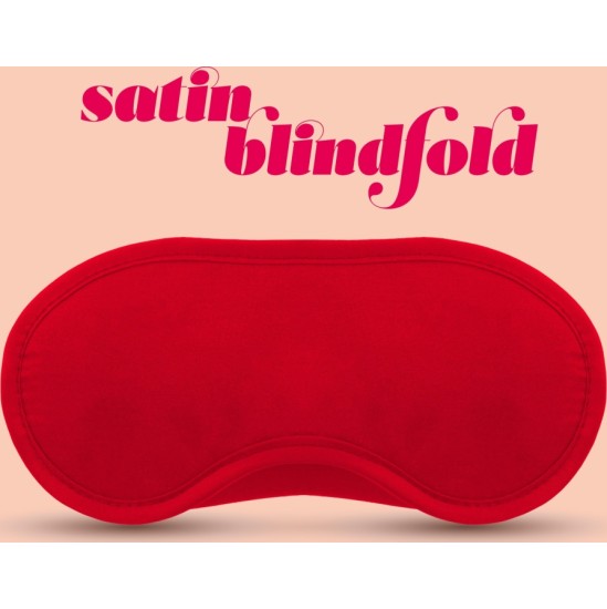 Crushious SATIN BLINDFOLD RED