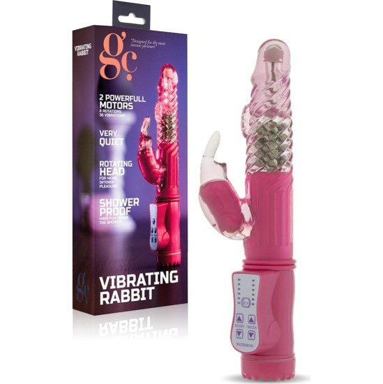 GC VIBRĒJOŠS RABIT VIBRATORS ROZĀ