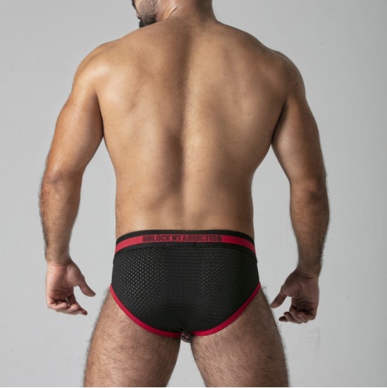 Locker Gear CUECA PUSH IT VERMELHA - 36 S