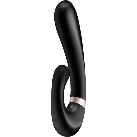 Satisfyer KARSTVIĻŅU VIBRATORS AR APP BLACK